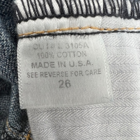 Carmar Distressed Jeans Size 26 Women's - Picture 6 of 8